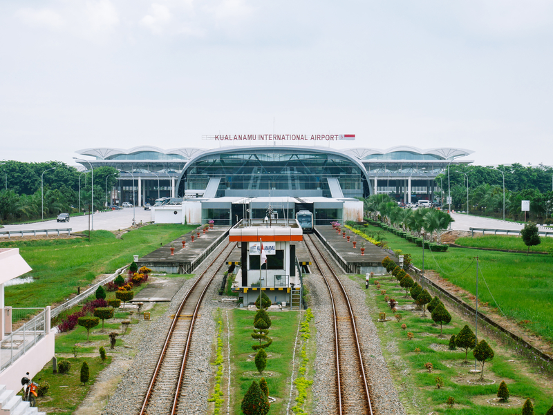 Kualanamu Medan Airport is the main international airport serving Medan.